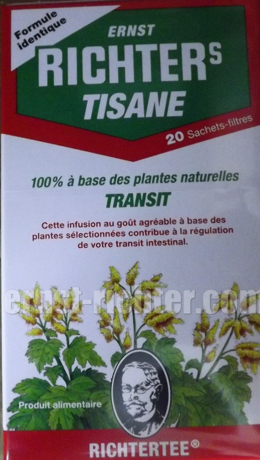 RICHTER'S Tisane Transit boite 20 sachets